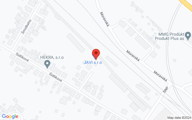 Google map: X4C7+QG Nemšová